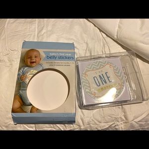 Baby's first year belly stickers